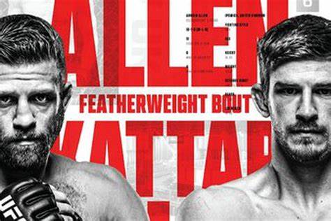 Calvin Kattar vs Arnold Allen Everything you need to know