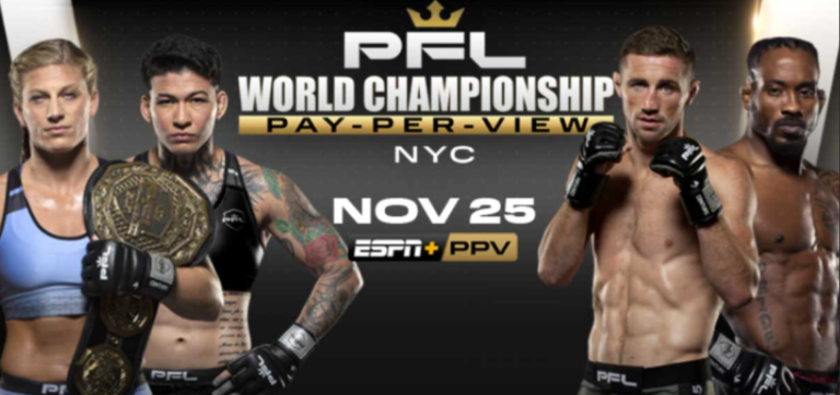 PFL WORLD CHAMPIONSHIP Machine Learning Predictions brought to you by BCDC