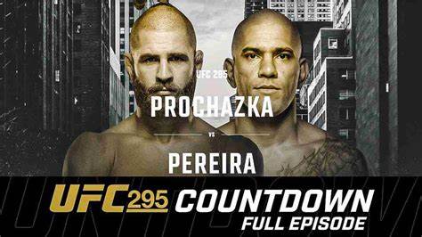 Everything you need to know for UFC 295: Jiri Prochazka vs. Alex Pereira